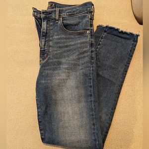 A&F ultra high rise super skinny jeans